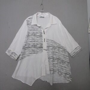Moonlight Y&S Fashion Tunic Top Asymmetrical Lagenlook Textured Floyw Boho Art